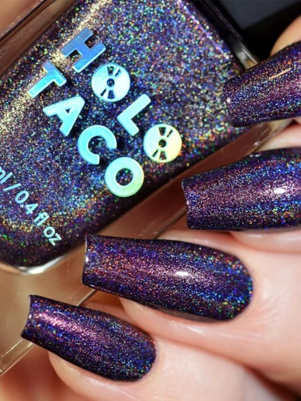 Holo Taco 'Rainbow Flood' Nail Polish